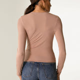 PHOEBE Crewneck / Rose Gold
