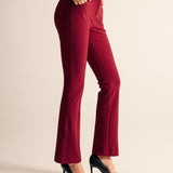 JACKIE Slim Boot / 30" Inseam / Wine