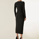 BIA Column Dress / Black