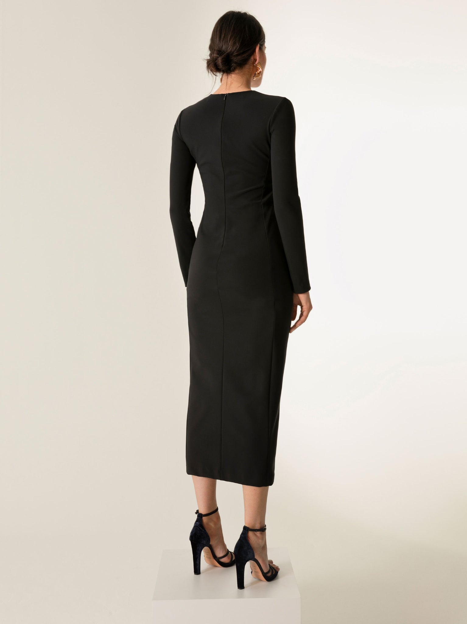 BIA Column Dress / Black