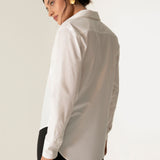 HESTIA Poplin Shirt / White