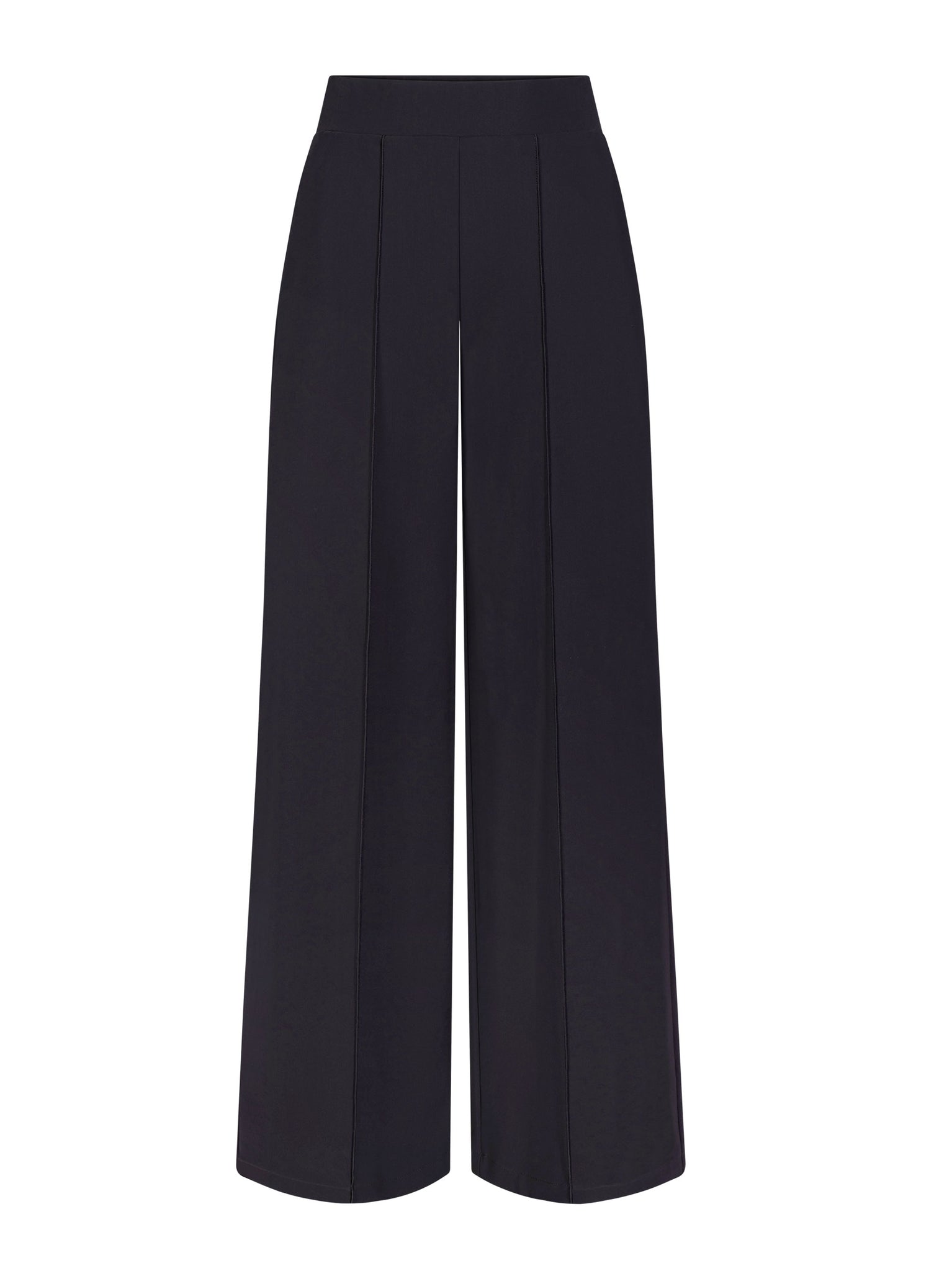 LOULOU Wide Trouser / 28" Inseam / Black / Secondary