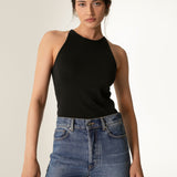 TravelKnit Halter / Black / Secondary