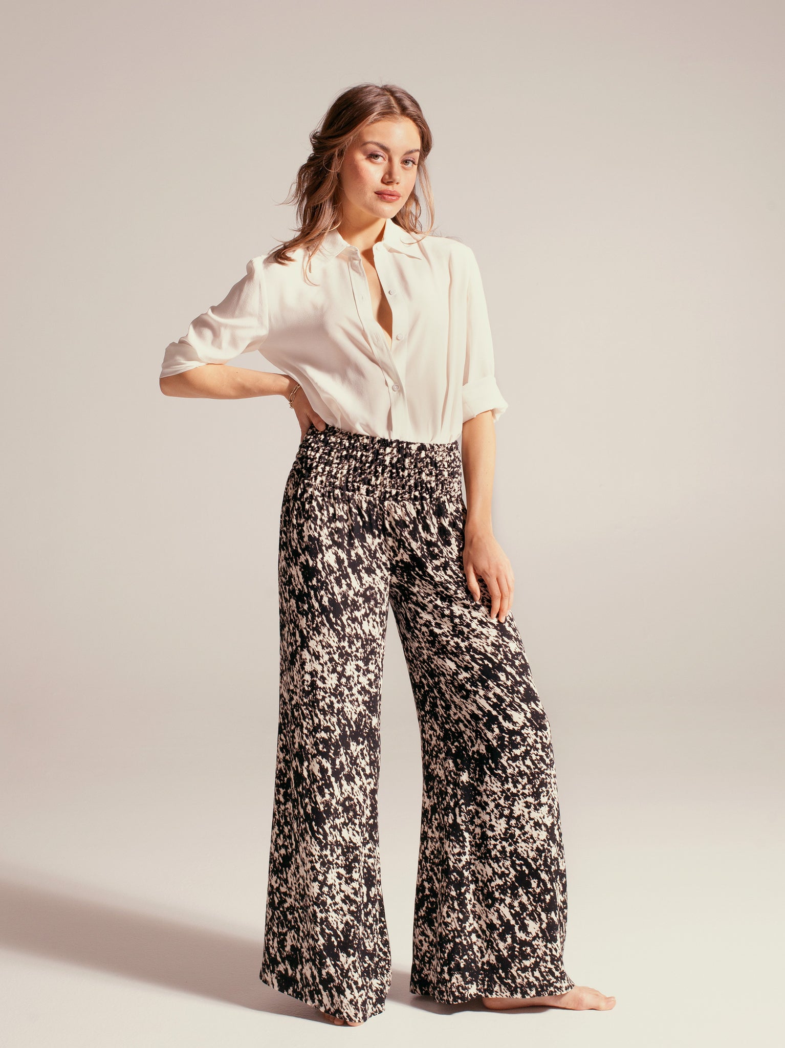 DIANA Wide Leg / 28" Inseam / Abstract / Primary