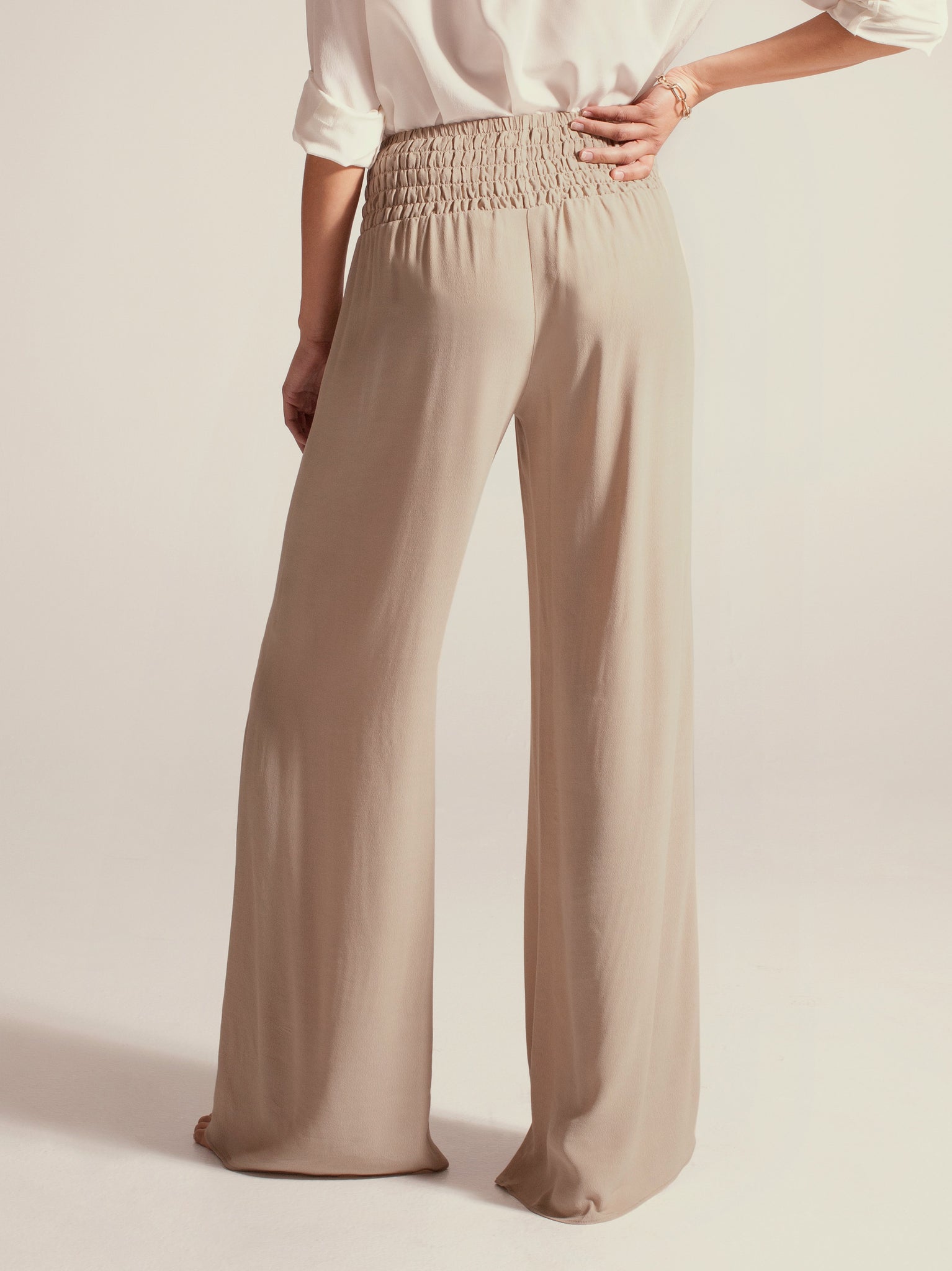 DIANA Wide Leg / 32" Inseam / Beige