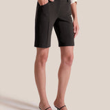 JACKIE Slim Shorts / 10" Inseam / Black / Secondary