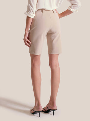 JACKIE Slim Shorts / 10" Inseam / Khaki