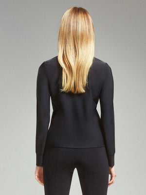 Jane Slim Jersey Shirt / Black / Secondary